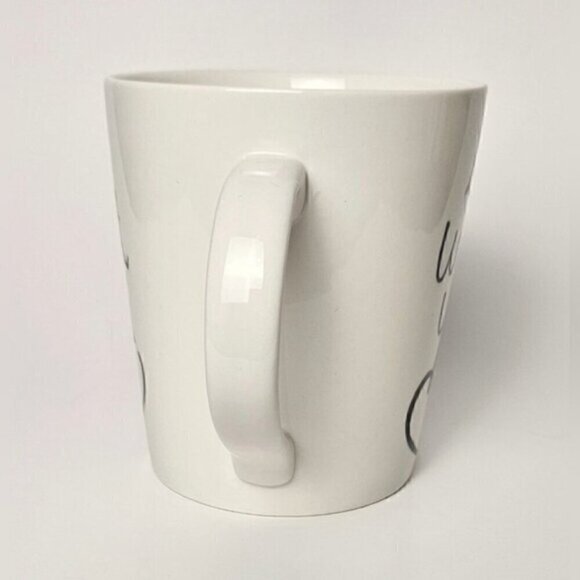 Indigo “Do What You Love” Inspirational Ceramic Coffee Mug – White Script - Picture 4 of 6